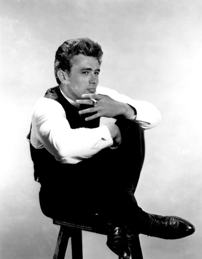 james dean, a studio shot