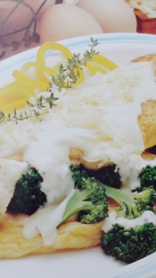 Creamy Broccoli Omelette