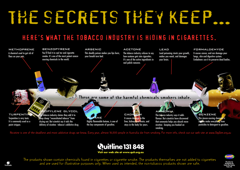 TAKE IT OUT OF THE TOBACCO THEN AS IT'S JUST NOT 'NATURALLY THERE' NOW IS IT!!!!