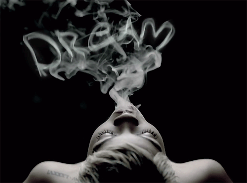 smoking dream gif