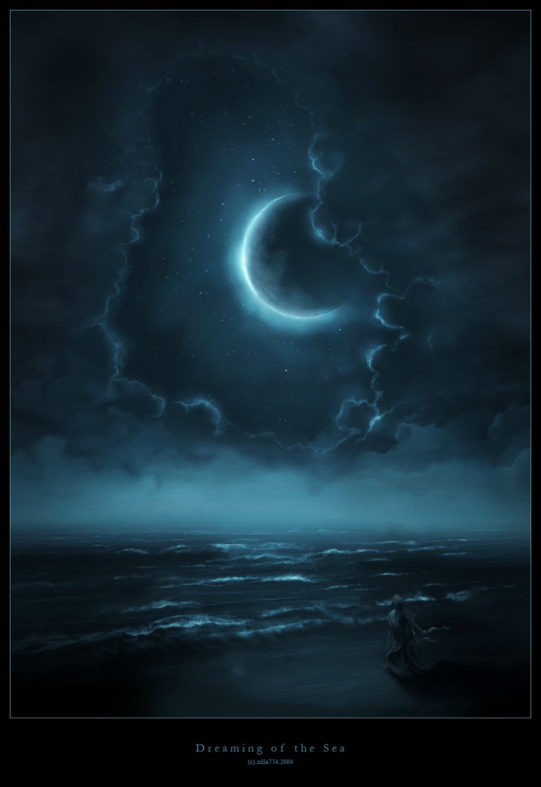 Dreaming of the Sea ~ by Zilla774 at DeviantArt 