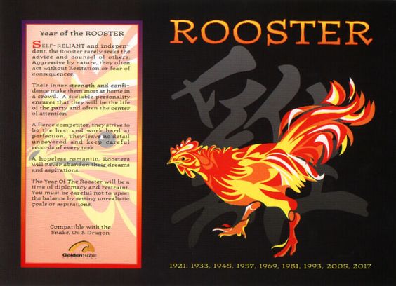 Year of the Fire Rooster, 2017